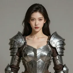 a professional photographic portrait of a beautiful young female, partially clothed in battle armor, olive skin, long dark hair, beautiful bone structure, symmetrical facial features, intricate, elegant, digital painting, concept art, smooth, sharp focus, illustration, from Metal Gear, by Ruan Jia and Mandy Jurgens and Artgerm and William-Adolphe Bouguerea