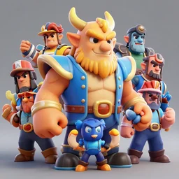 centauro, clash royal style characters, unreal engine 5, octane render, detailed, brawl stars, cinematografic, cinema 4 d, artstation trending