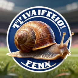 epic professional digital art of !!!!iconic sports logo!!!! of ((a snail)), best on artstation, breathtaking, epic, stunning, gorgeous, much detail, much wow, cgsociety, wlop, pixiv, behance, deviantart, masterpiece, UHD, 8K