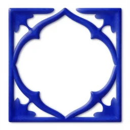 minimalist, surrealist, islamic art, 8 k, abstract, 3 d render, glossy, shiny, lapis lazuli gradients, negative space, proportional, vector image, octane render