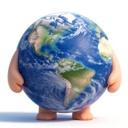 big chungus next to planet Earth