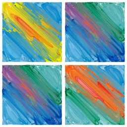 awesome colorful paint pattern