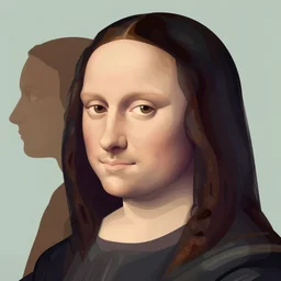 a voyage into the center of psyche, a closeup simple vector pop surrealism, by ( leonardo da vinci ) and greg rutkowski and rafal olbinski