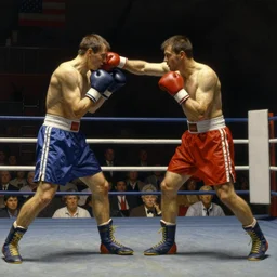a boxing match, by george bellows