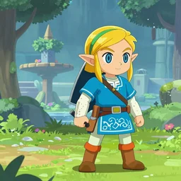 the legend of zelda as a cartoon network show
