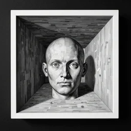 an artwork by m. c. escher