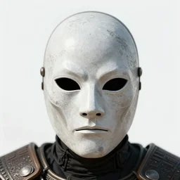miraak's mask from skyrim, close up view, trending on artstation