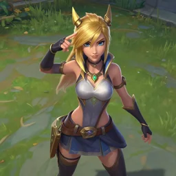action still of Caitlyn in KDA League of legends movie played by Megan Fox. imax, cinematic, 35mm, 4k resolution, dslr, live action, hyperreal, very detailed