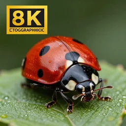macro photography of ladybug by national - geographic, 8 k, award - winning