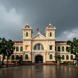 rain season in saigon, old photos