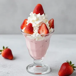 strawberry sundae