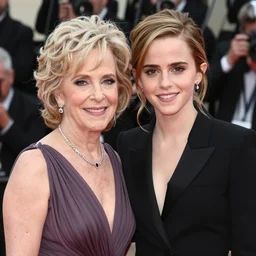 Emma Watson mixed with betty white at age 60