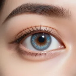 The anatomical beauty of the human eye