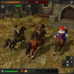 screenshot of a player performing the three horse and a clown infinite duplication glitch in skyrim