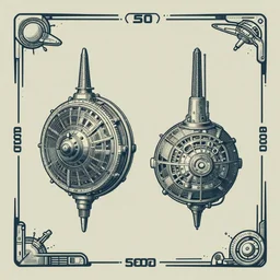 design only, 2 0 5 0 s retro future nuclear reactor core control rods designs borders lines decorations space machine. muted colors, by jean - baptiste monge