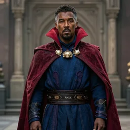 kanye west as dr strange, realistic, cinematic