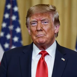 a portrait photograph of Donald Trump as a high elf, DSLR photography