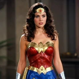 still of young lucy lawless as wonder woman in a 9 0 s tv show