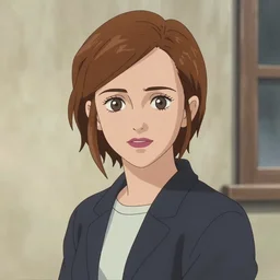 emma Watson in anime 4k