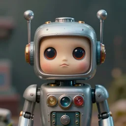 very beautiful portrait of an extremely cute and adorable 1 9 5 0 s style robot, smooth, perfect face, fantasy, character design by mark ryden and craola, sharp focus, concept art, intricate detail, cinematic lighting, hyperrealistic, 5 0 mm, diorama macro photography, 8 k, nature