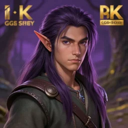 A professional digital portrait painting of a D&D druid, painted by Hayao Miyazaki, 4k, digital art, trending on cgsociety, highly detailed, upper body shit, shallow depth of field, purple and yellow lighting, professional lighting, airbrush,