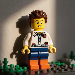 gustavo petro as a lego minifig