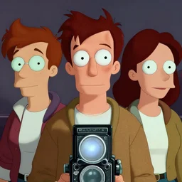 3 0 0 0 ( futurama turanga leela ) portrait photography feroflex photorealistic studio lighting ektachrome detailed intricate face details, ultradetails, beautiful face