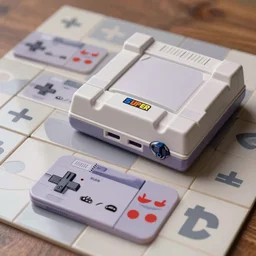 super nintendo in d & d 3 d tiles, unreal engine, hdr, photrealism, realistic, detailed, intricate, digital painting, trending on artstation