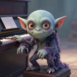 goblin monster, piano