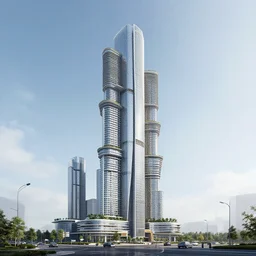 future city arcology skyscraper rigid perfection render 3 8 4 0 x 2 1 6 0