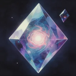a painting of a beyond - dimensional alien fantasy prism, infused with a dream, in a screenshot from the science fiction anime film