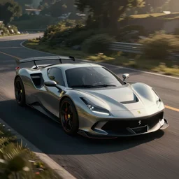a concept art of a vehicle, ferrari, artstation