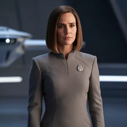 Jennifer Connelly is the captain of the starship Enterprise in the new Star Trek movie