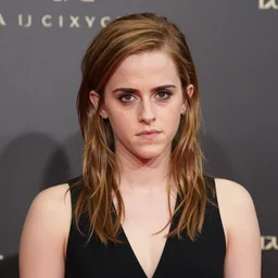 stupid looking emma watson with stupid expression