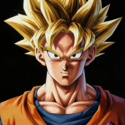 ultra realistic portrait painting of mark zuckerberg as super saiyan goku, art by akira toriyama, 4 k, dragon ball artstyle, cel shaded, highly detailed, epic lighting