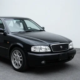 photo of black car by daido moryama