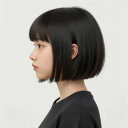 A stunning profile of a symmetrical girl Simon Stalenhag, Trending on Artstation, 8K