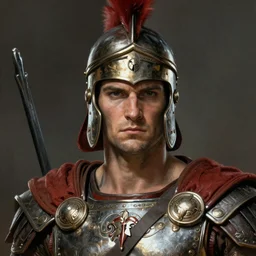 spartan hoplite hero in the looks of Henry Cavill, portrait, fierce, intricate, elegant, volumetric lighting, digital painting, highly detailed, artstation, sharp focus, illustration, concept art by Glenn Rane and Samwise Didier