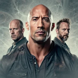 lovecraft biopunk portrait of dwayne johnson, fractal background, by tomasz alen kopera and peter mohrbacher