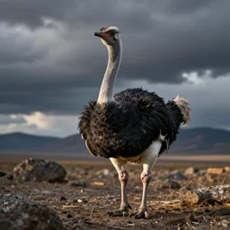 a penguin ostrich hybrid