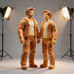 bradley! cooper! sculpture made out of bread!, bread! sculpture, studio lighting