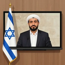 Member of the Israeli Knesset Mansour Abbas GTA 5 loading screen, illustration