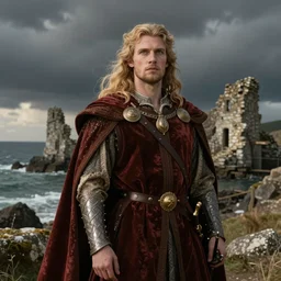 the legend of king arthur ruins by the sea