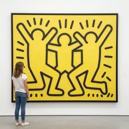 boccadasse by keith haring