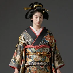 japanese godess wearing a fancy hakama, fluent composition, concept art, ambient light, 4 k, intricate details, highly professionally detailed, cgsociety, highly detailed -
