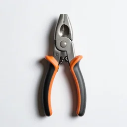 modular wire cutters, studio product photography, isolated on a pure white background, centered, entire object in frame, sharp focus, soft studio lighting