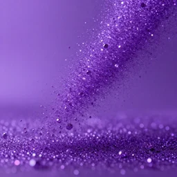 millions of particles floating around, glitter, insanely high resolution, high fidelity, 8 k, shallow depth of field, purple