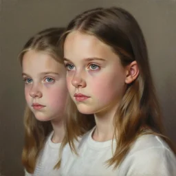 realistic detailed painting of a 1 6 - year old girl who resembles millie bobby brown and natalie portman with a shy, blushing, coy expression wearing intricate, detailed, iridescent art nouveau armor by alphonse mucha, ayami kojima amano, charlie bowater, karol bak, greg hildebrandt
