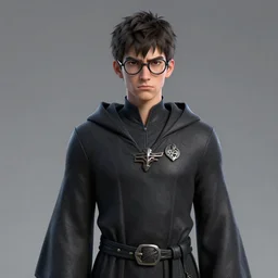 picture of a male teenager sorcerer, skintight robes, glasses, frowner, dnd, highly detailed, detailed face, grayscale, manga illustration, black and white, by artgerm, greg rutkowski, alphonse mucha