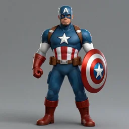 Huey Freeman from The Boondocks as Captain America, marvel comics, concept art